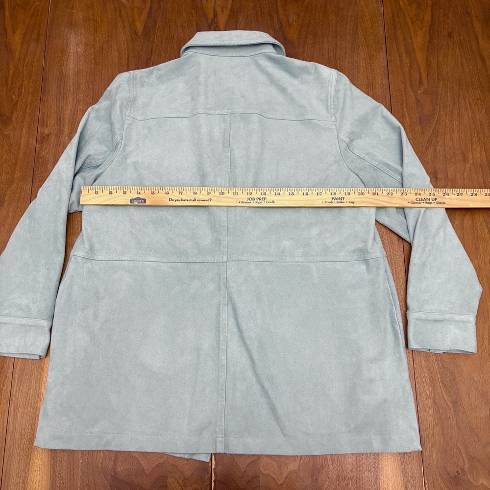 Chico's Light Blue Button-Down Jacket - image 3